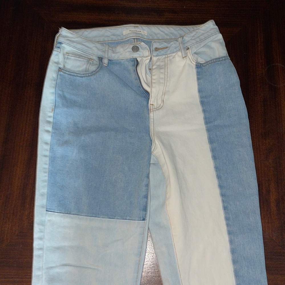 Multicolored jeans